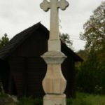 Kříž v místní části Bystré