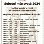 Mše sv. na Radhošti 2024